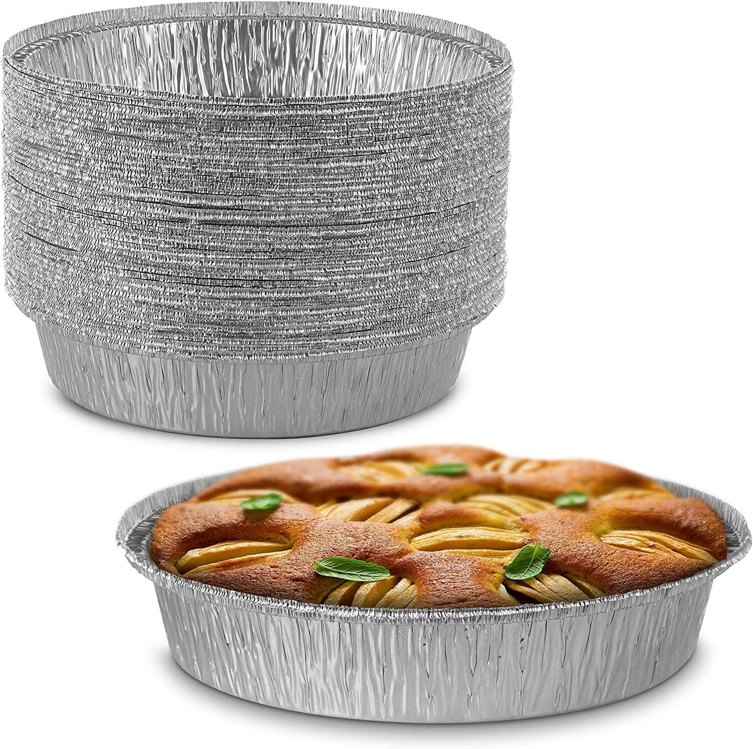 Round Foil Take-Out Container