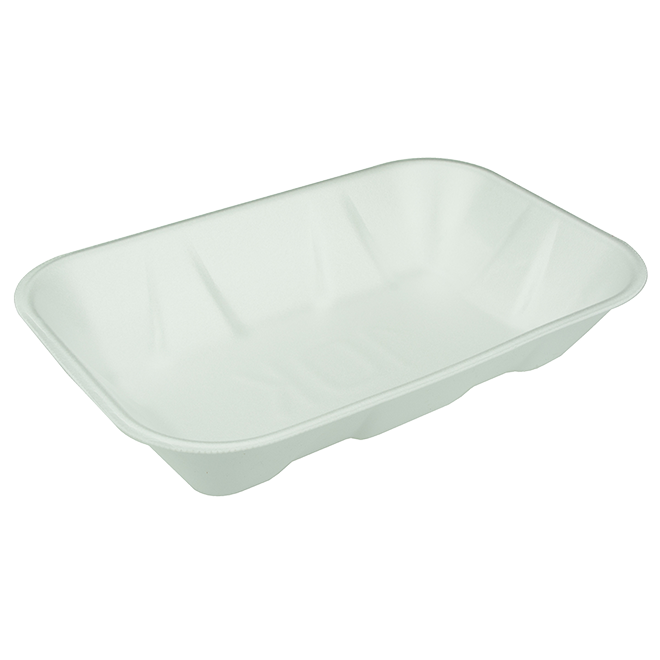 Pactiv 0TF110K00000 #10K white foam meat tray