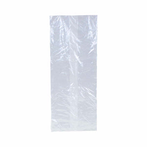 Tuffgards 304985492 clear low-density food-storage bags, 10 x 8 x 24 inches, 1.25 mil