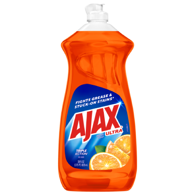 Ajax Dish Liquid 145oz Orange - Case of 4