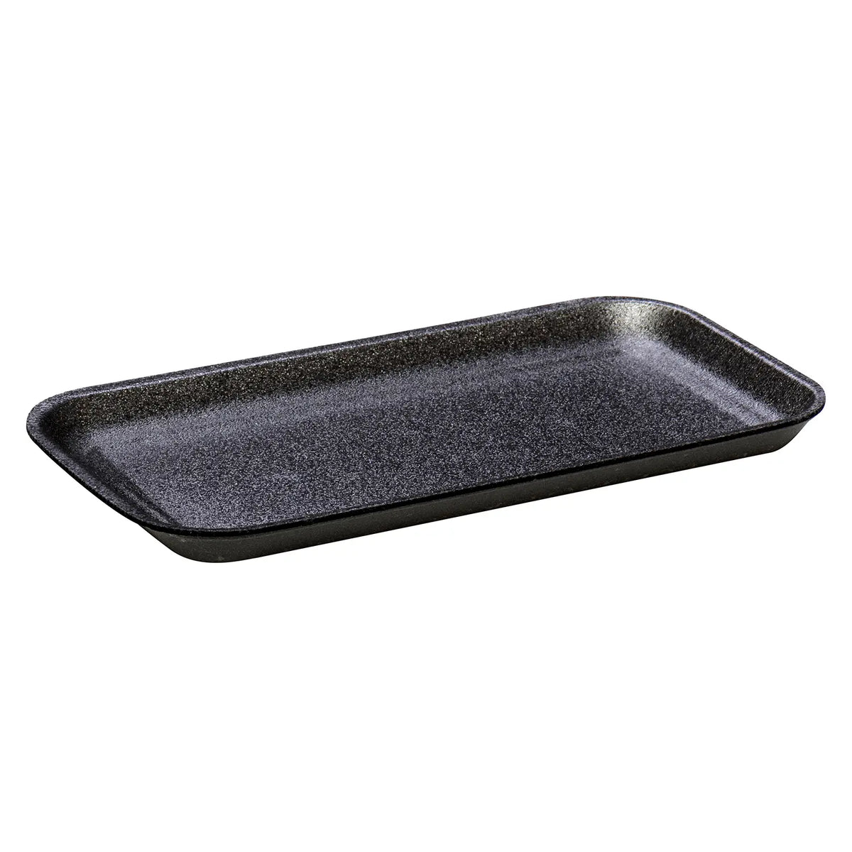 CKF 87817 #17S black foam meat tray manufacturer product photo