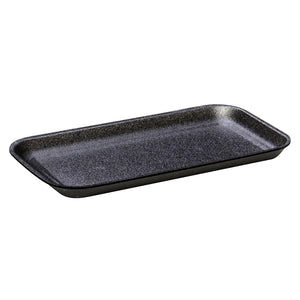 CKF 87817 #17S black foam meat tray manufacturer product photo