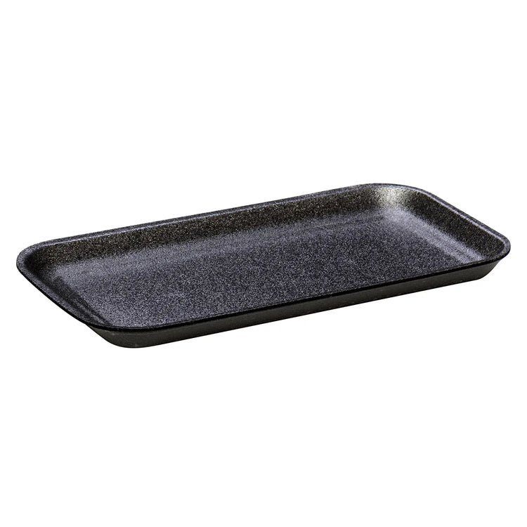 CKF 87817 #17S black foam meat tray manufacturer product photo