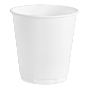 Solo BR80-20202 3 oz white plastic bathroom cups, 80-count pack