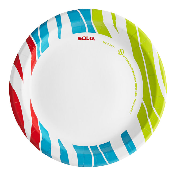 Solo RD9P-K1075 AnyDay 8.5 inch paper plate, 44-count retail pack