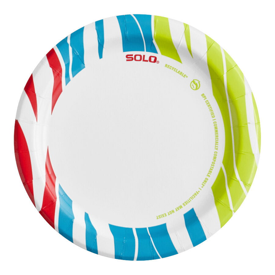 Solo RD7P-K1075 AnyDay 6-7/8 inch paper plate, 48-count retail pack