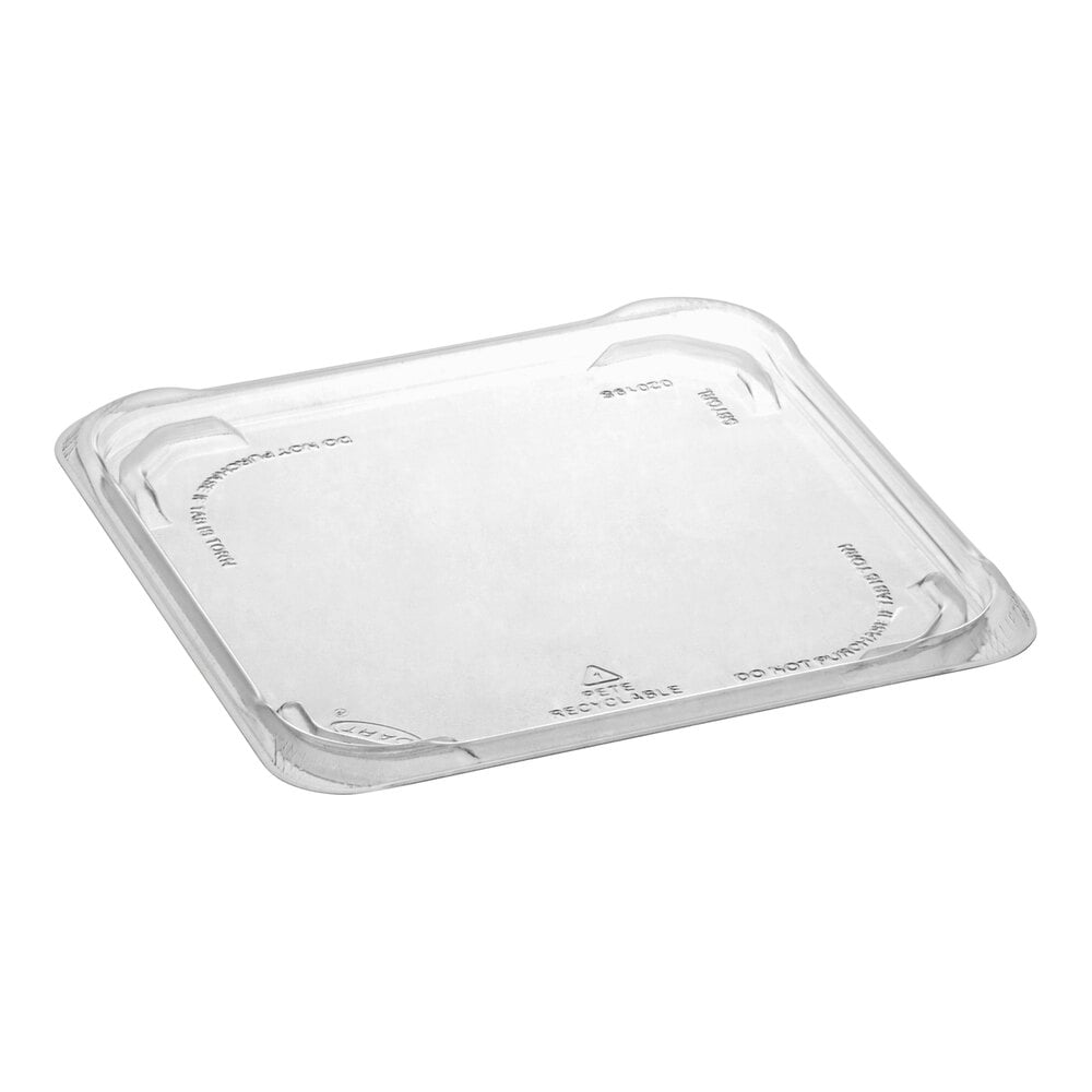Dart SBTGRL - 6in Square TamperGuard Recessed Lid, Clear - Case of 300