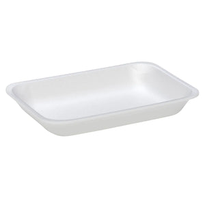 CKF 88111 #2PP white foam meat tray manufacturer product photo