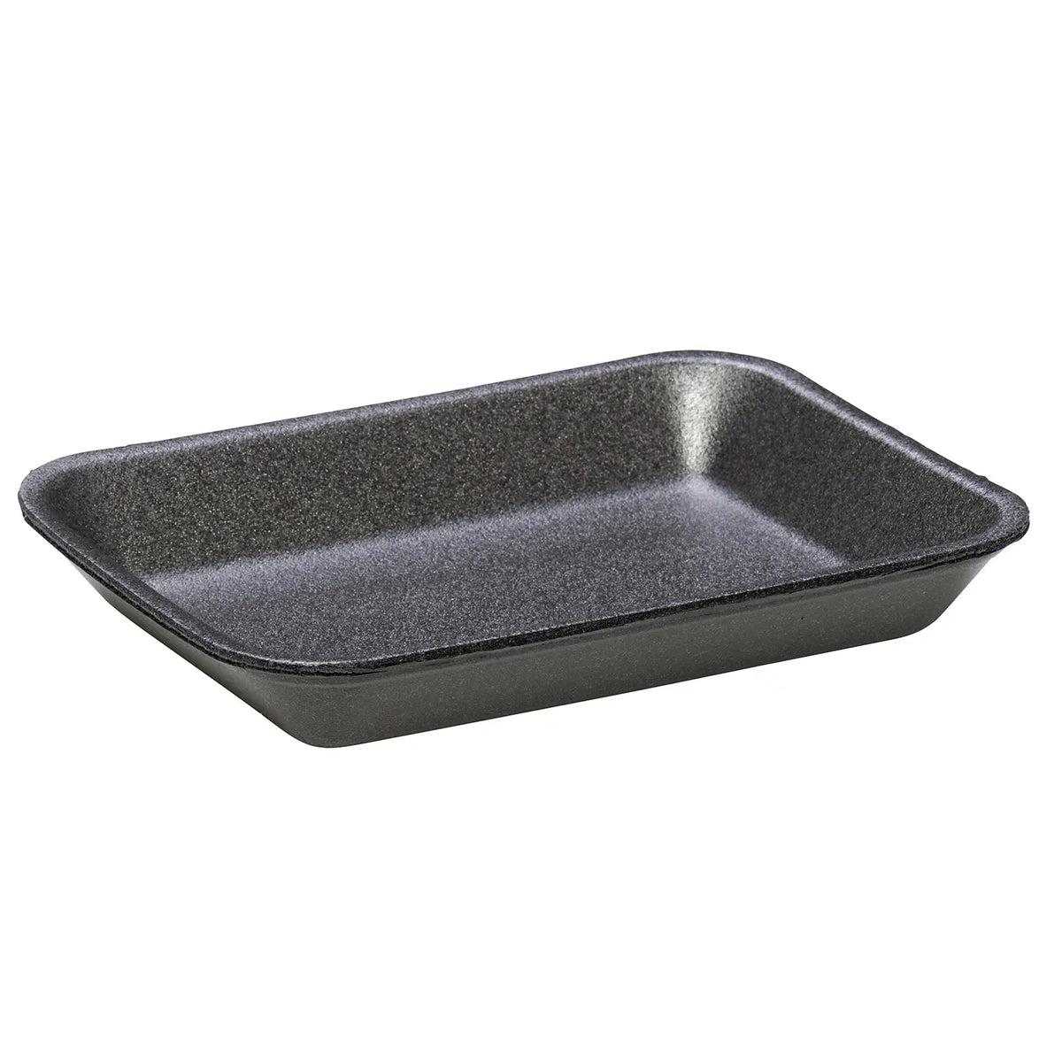 CKF 87805 #3PP black foam meat tray manufacturer product photo