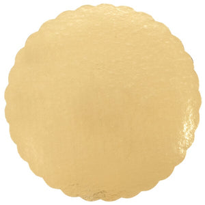 Southern Champion 14" gold laminated corrugated cake circle