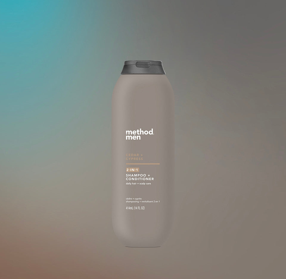 Method Cedar + Cypress  2-in-1 Shampoo + Conditioner - Case of 6