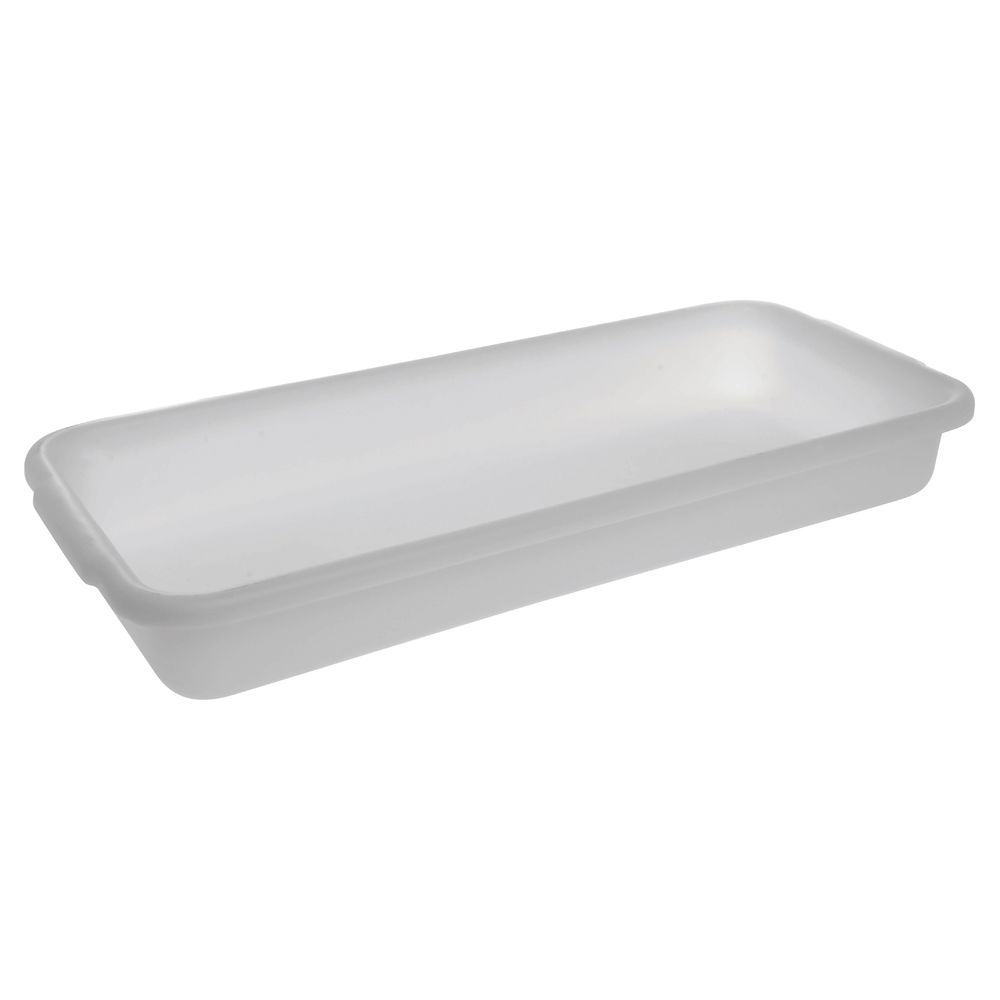 Hubert 59463 - White Polyethylene Multi-Purpose Food Pan, 30" x 12 1/2" x 4"