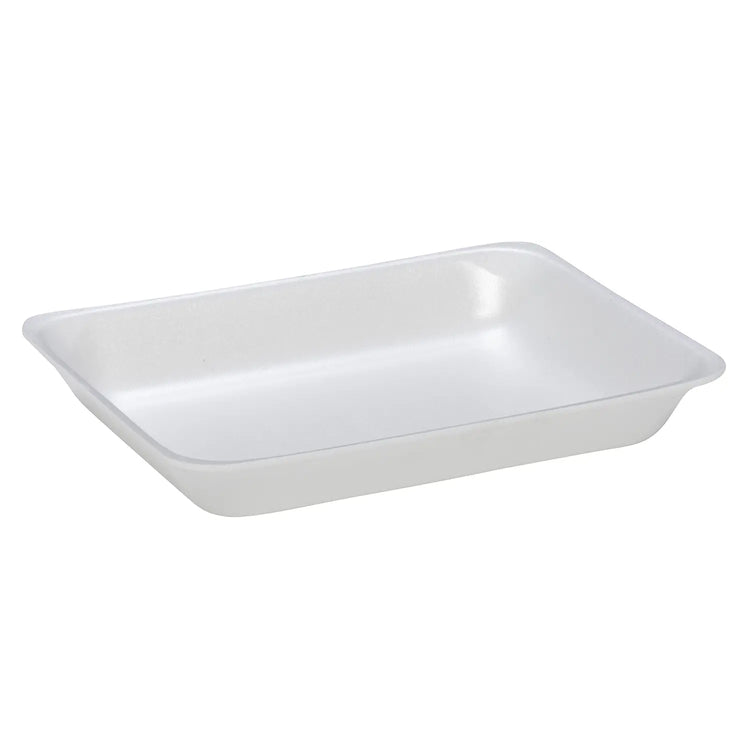 CKF 88151 #8DP white deep foam meat tray manufacturer product photo
