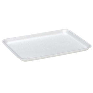 CKF 88136 #8S white foam meat tray manufacturer product photo