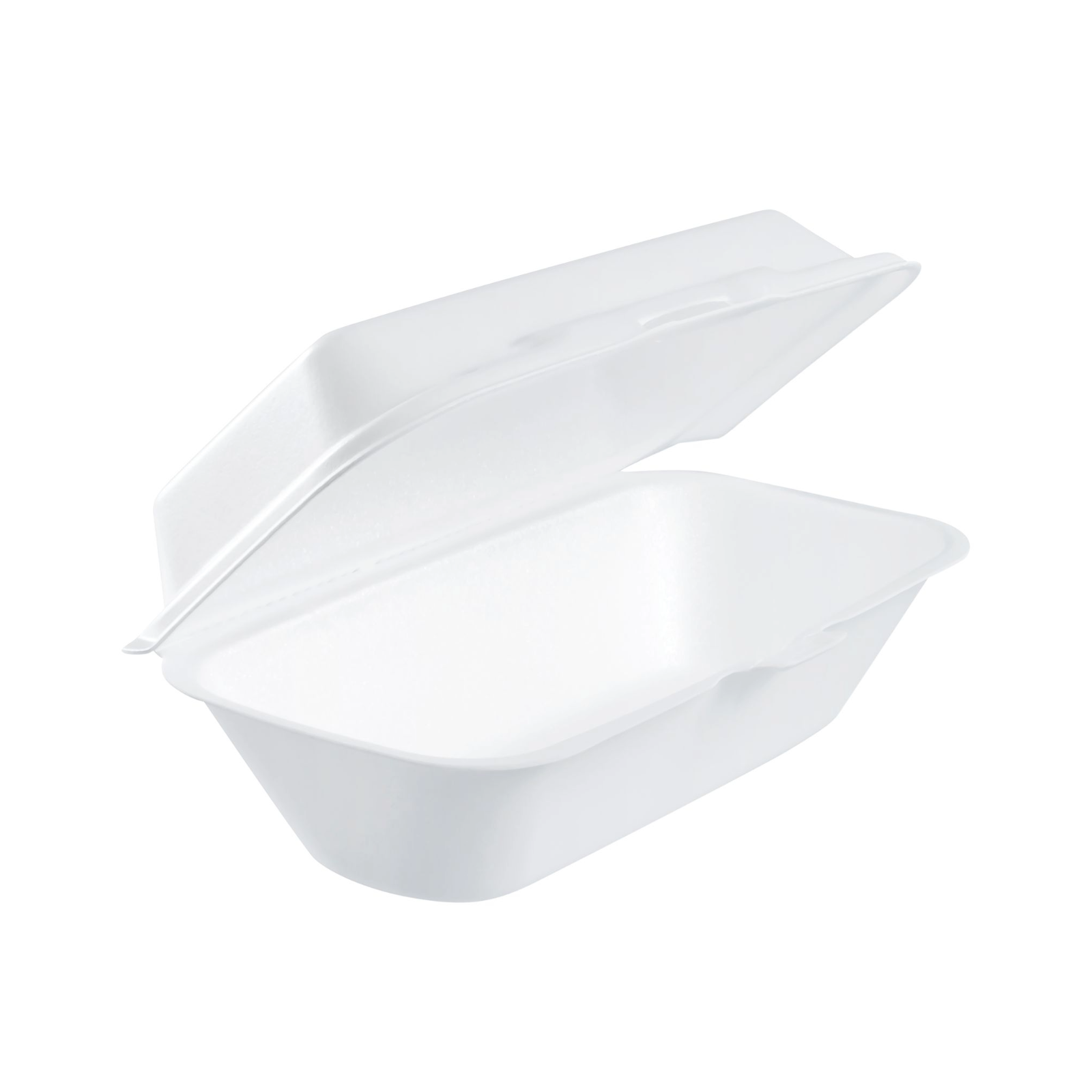 Dart 99HT1R - 9 x 5 in XPS Foam Hoagie/All Purpose Container with Removable Lid, White - Case of 500