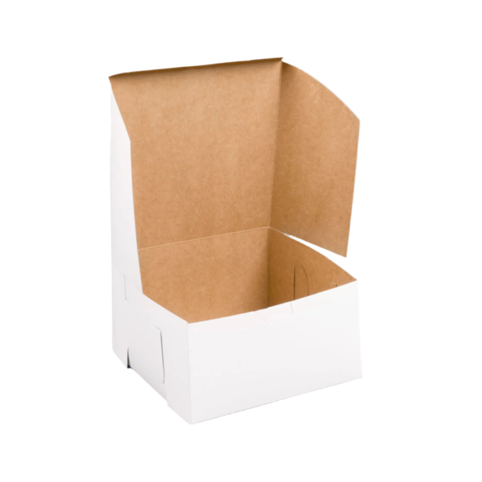 9" x 9" x 5" Premium White Bakery Box - Case of 100