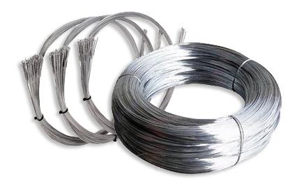 Accent Wire Baling Wire 14-Ga x 11'-0" Galvanized Single-Loop with 250 Strands per Bundle for Recycling and Industrial Baling