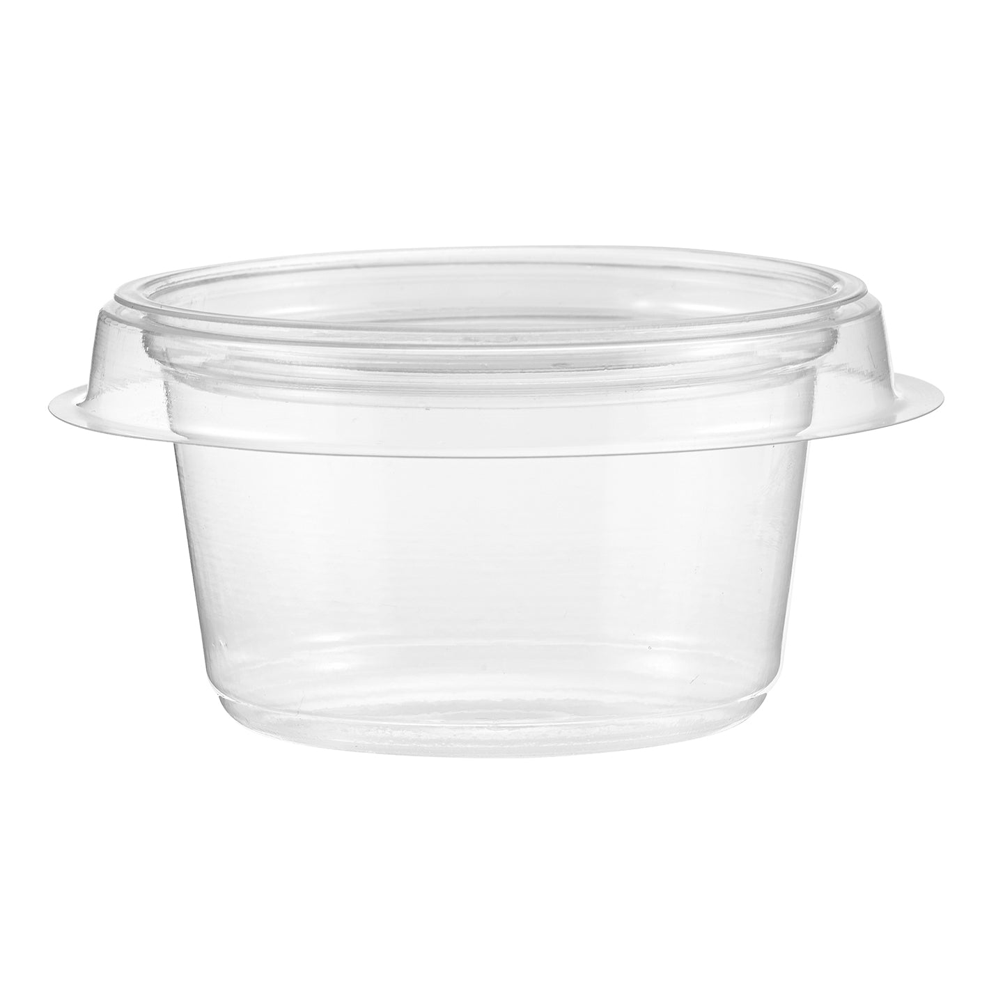 Inline Plastics CC4R 4 oz. round insert cup, clear PET