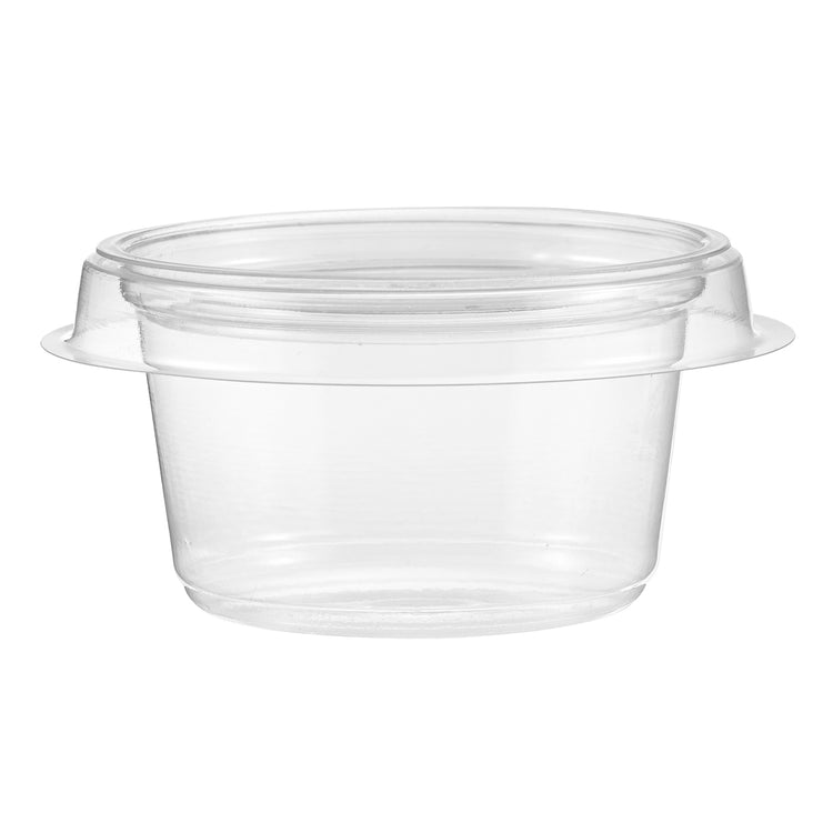 Inline Plastics CC4R 4 oz. round insert cup, clear PET