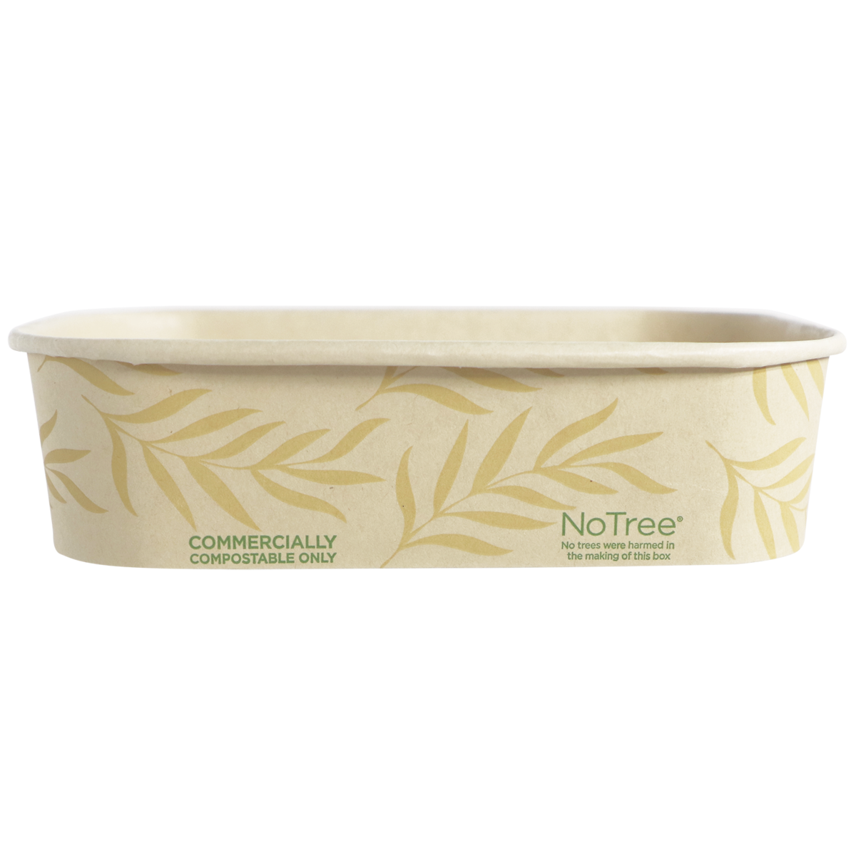 World Centric CT-NT-16 - 16oz NoTree Rectangular Container - Case of 300