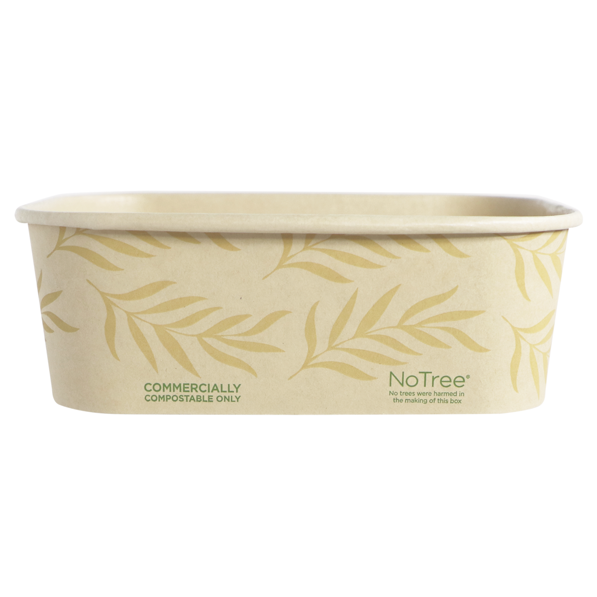World Centric CT-NT-24 - 24oz NoTree Rectangular Container - Case of 300