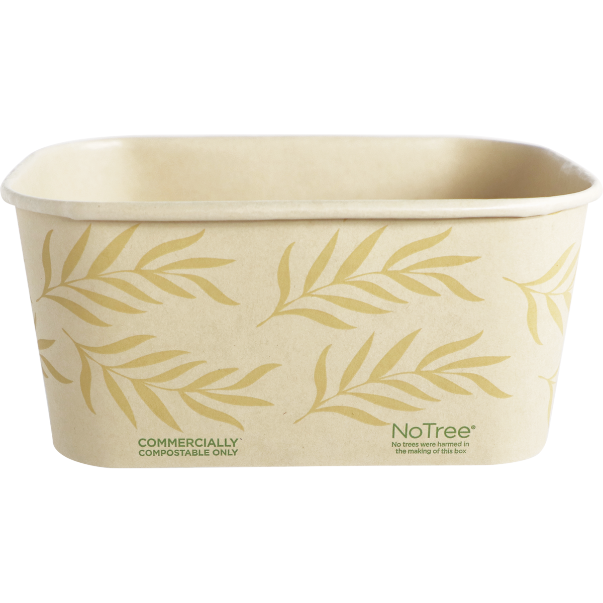 World Centric CT-NT-32 - 32oz NoTree Rectangular Container - Case of 300
