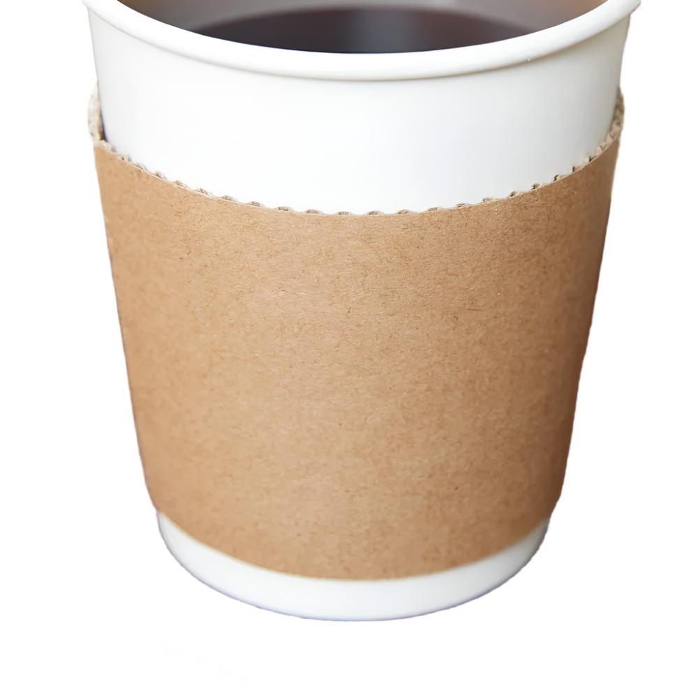 Hot Cup Sleeve, Kraft - Case of 1000