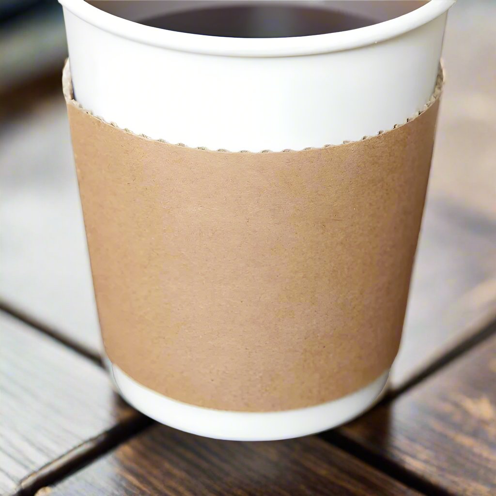 Hot Cup Sleeve, Kraft - Case of 1000
