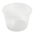 Microwavable Translucent Plastic Deli Container, 16oz - Case of 500