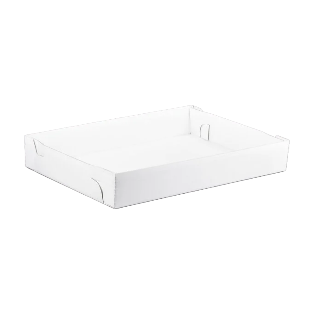 Full Sheet Corrugated Cake / Bakery Box Bottom, White - Case of 50