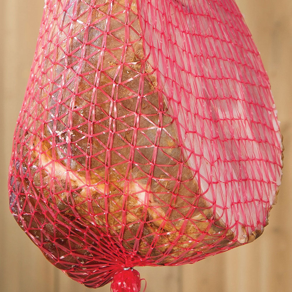 Flavorseal - 12" x 21" Red Plastic Mesh Ham Netting - Case of 1000