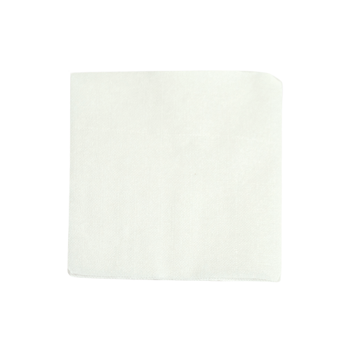 Food Service Beverage Napkins, 1-Ply, White - Case of 4000