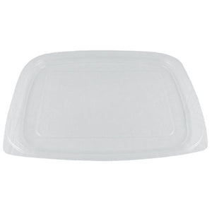 World Centric RDL-CS-24 - Lid for 24-32 oz Rectangular Deli Containers, Clear PLA