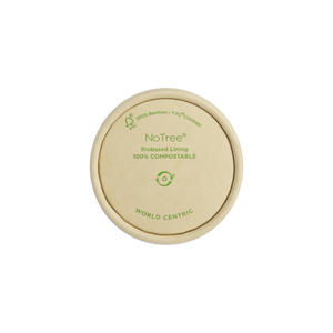 World Centric SFL-NT-2 - Lid for 2 oz NoTree Portion Cup