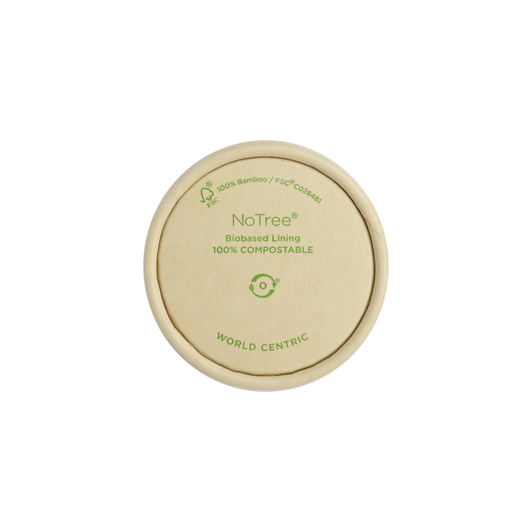 World Centric SFL-NT-2 - Lid for 2 oz NoTree Portion Cup