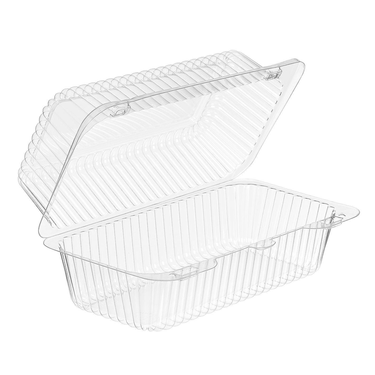49 oz. rectangular SureLock PET clamshell container, Inline Plastics SLP19