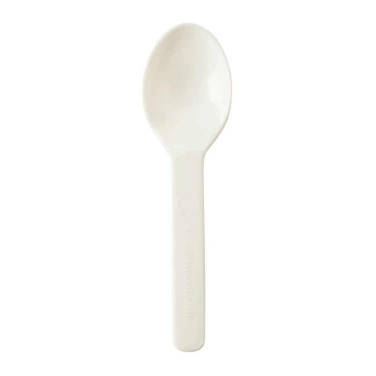 World Centric SP-CS-3 - 3 in Tasting Spoon, PLA