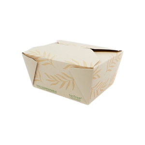 World Centric TO-NT-1 26 oz NoTree number 1 paper take-out container