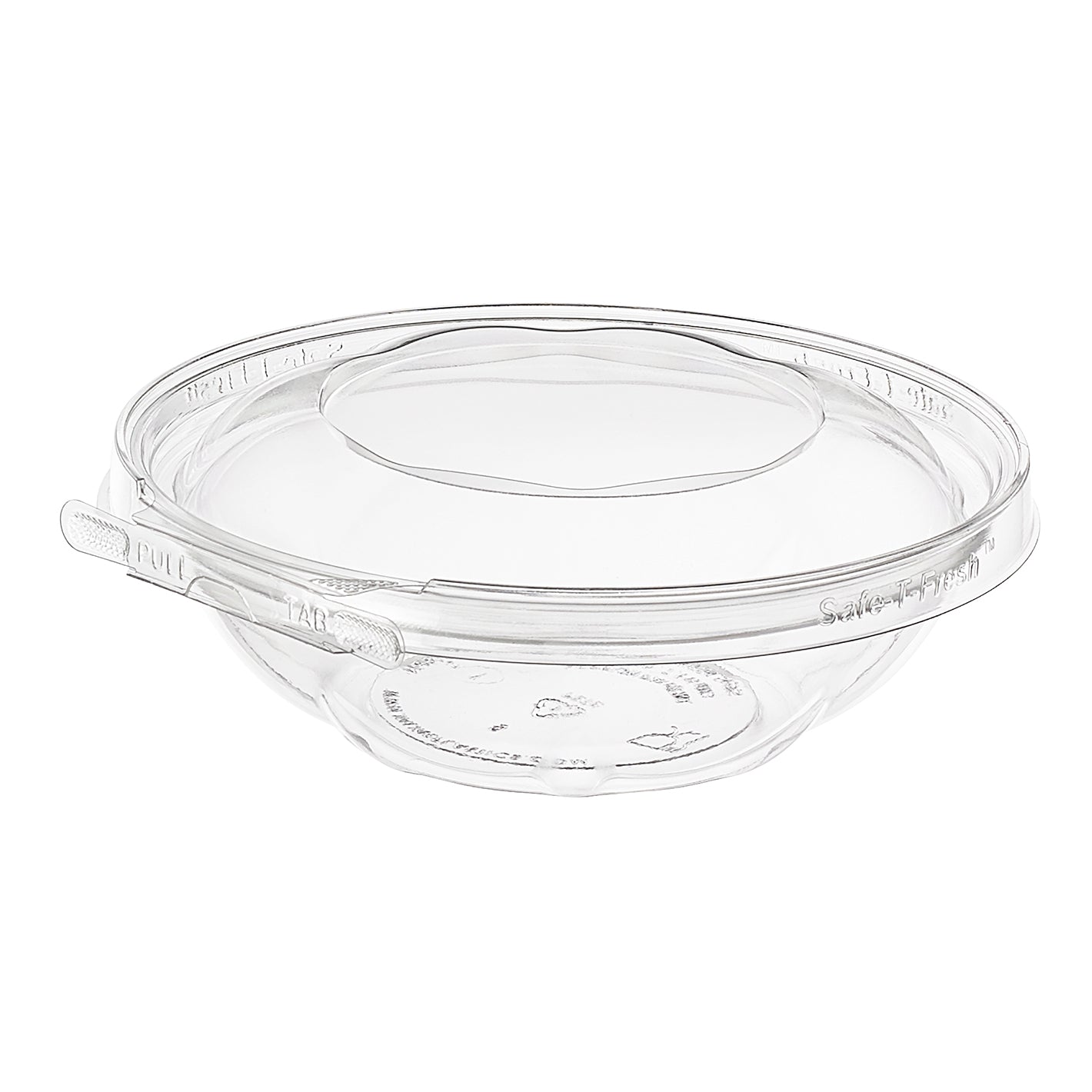 Inline Plastics TS18RN 18oz round tamper-evident clamshell bowl