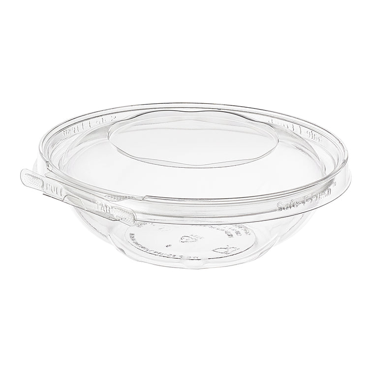 Inline Plastics TS18RN 18oz round tamper-evident clamshell bowl