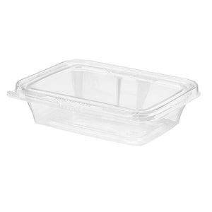 Inline Plastics TS20 20 oz. rectangular tamper-evident deli clamshell container