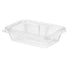 Inline Plastics TS20 20 oz. rectangular tamper-evident deli clamshell container