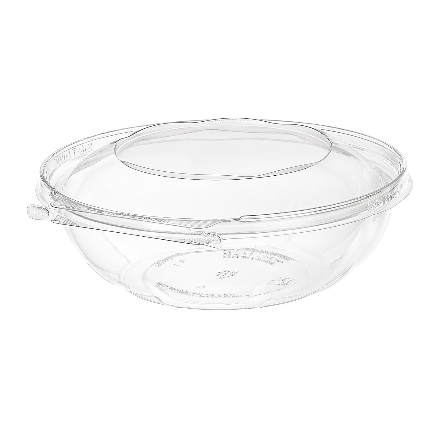 Inline Plastics TS64RN 64oz round tamper-evident clamshell bowl