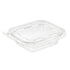8 oz. rectangular tamper-evident PET deli clamshell container, Inline Plastics TS8