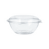 Dart CTR24BD - 24oz PET Tamper-Evident/Resistant Bowl w/ Dome Lid, Clear - Case of 150