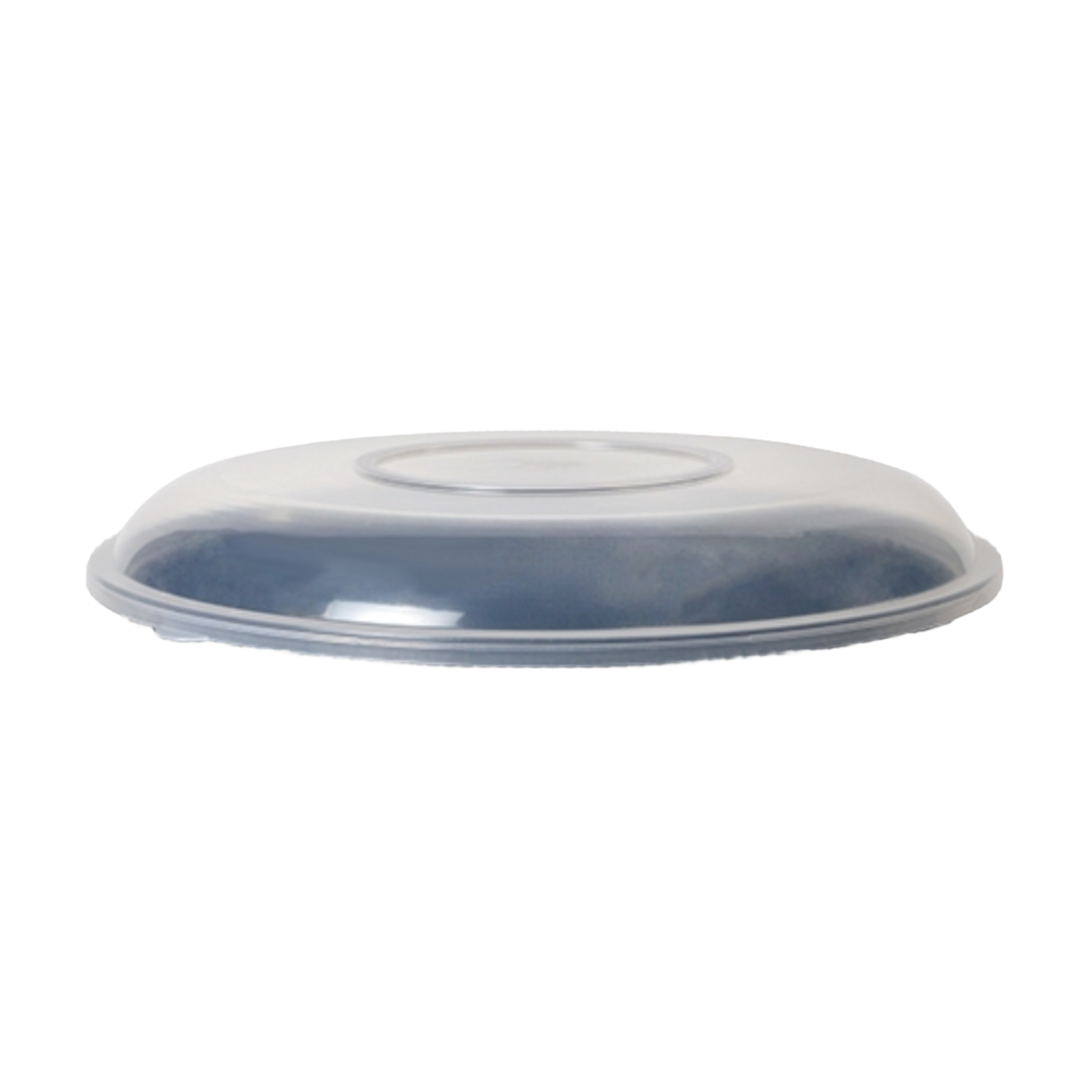 Fineline - ReForm 12" Clear High Dome Microwavable Plastic Catering Bowl Lid - Case of 50