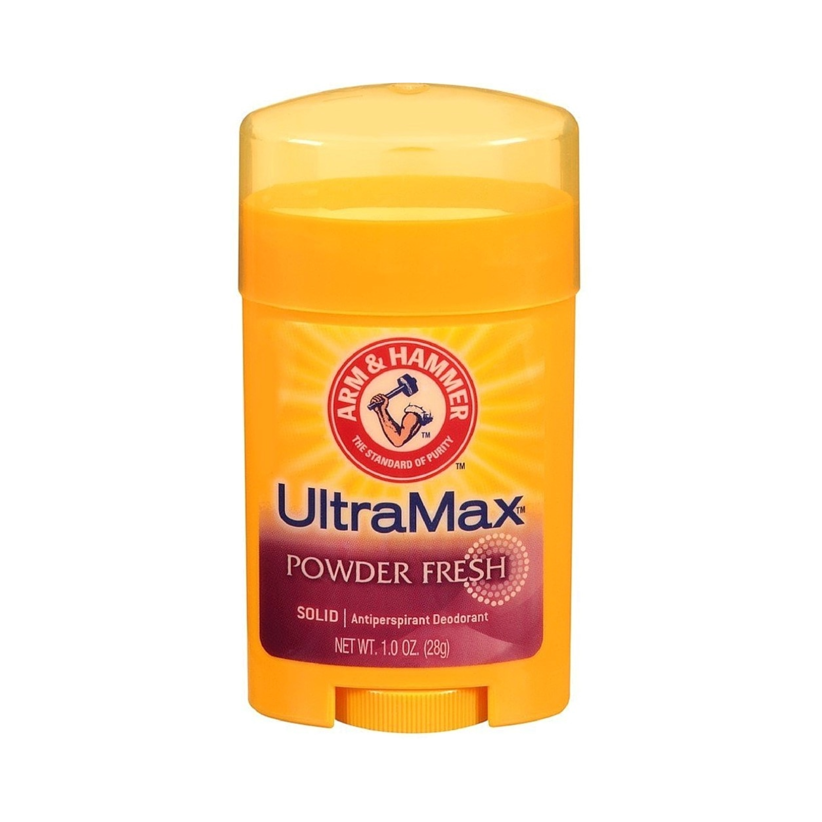 Arm & Hammer - ULTRA MAX Solid AntiPerspirant Deodorant, Powder Fresh, 1oz - Case of 12