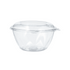 Dart CTR32BD - 32oz PET Tamper-Evident/Resistant Bowl w/ Dome Lid, Clear - Case of 150