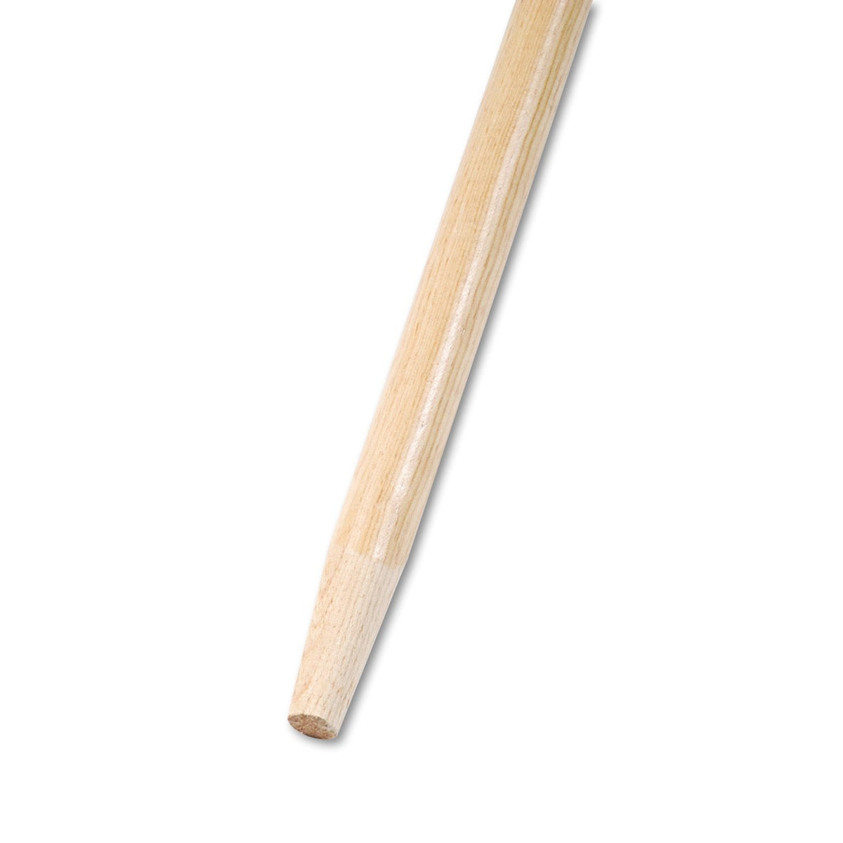 ACS B1160 wooden cleaning-tool handle, close-up of the tapered end