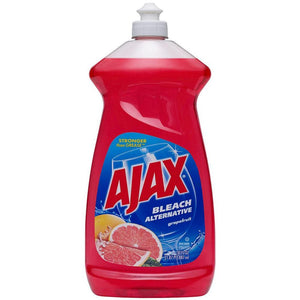 Ajax Ruby Red Grapefruit dish liquid 28 oz. bottle, front of package